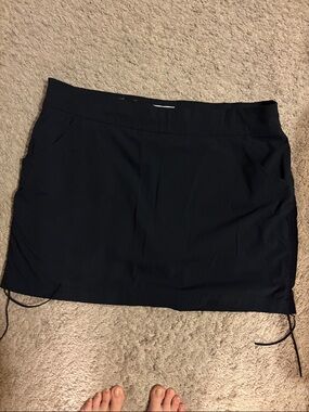 Columbia Black Active Pull-On Skort with Pockets skort!